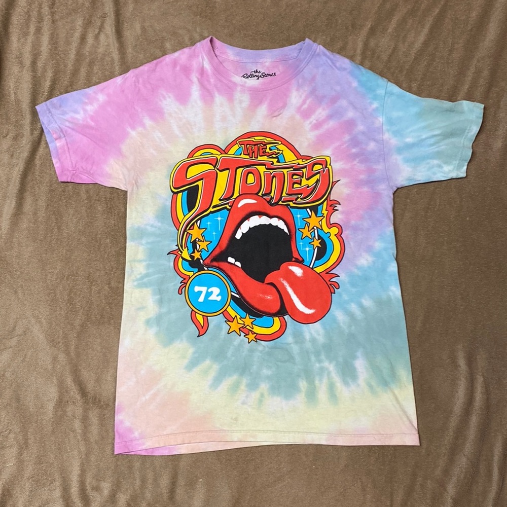 The Rolling Stones Tie Dye Tee